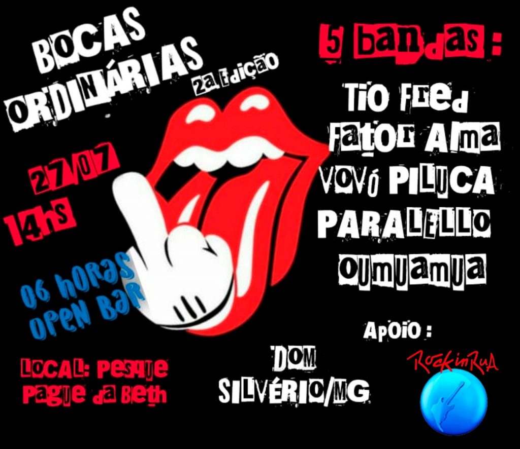 Rock In Rua Bocas Ordinárias